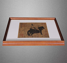 迎泽书画装裱配框服务案例